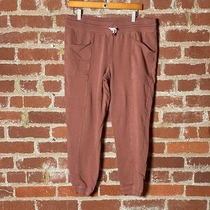 Medium orange Old Navy sweatpants